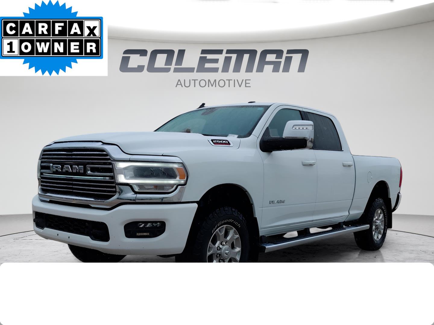Bright White Clearcoat 2024 RAM 2500 Pickup Truck Four-Wheel Drive 8-Speed Automatic