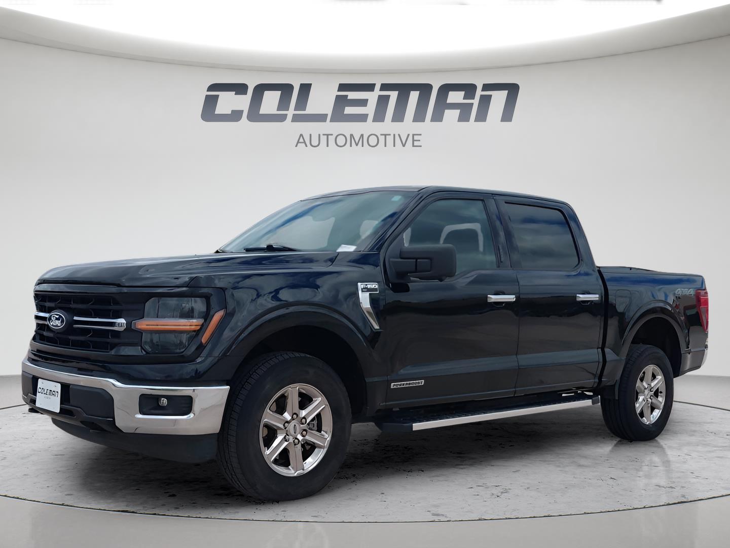 Agate Black 2024 Ford F-150 Pickup Truck Four-Wheel Drive Automatic