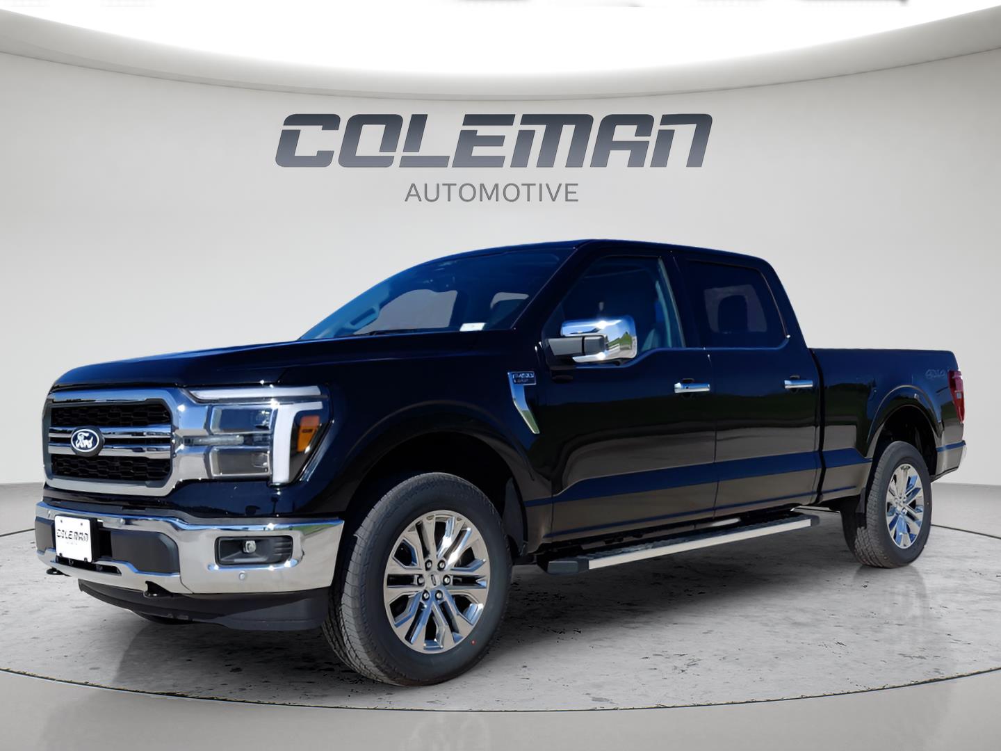 Agate Black Metallic 2026 Ford F-150 Pickup Truck Four-Wheel Drive Automatic