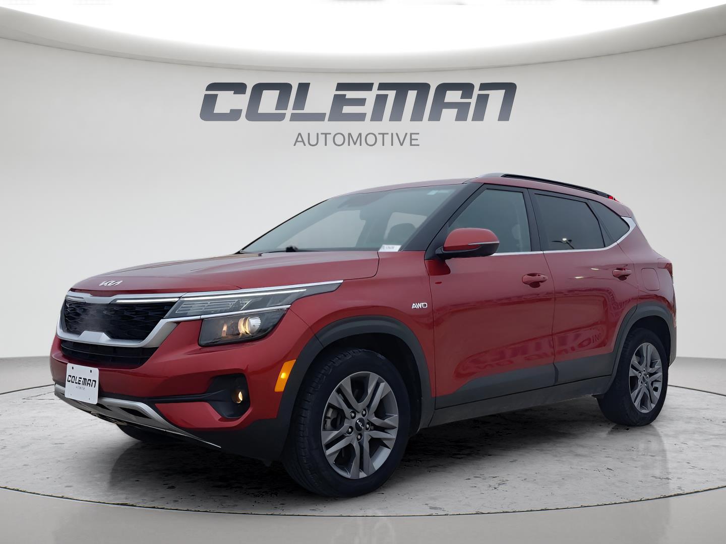 Mars Orange 2022 Kia Seltos SUV / Crossover All-Wheel Drive Continuously Variable Transmission