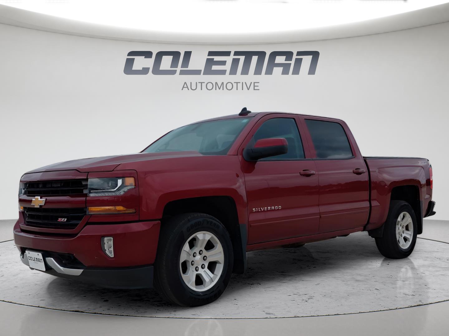 Siren Red Tintcoat 2017 Chevrolet Silverado 1500 Pickup Truck Four-Wheel Drive 6-Speed Automatic