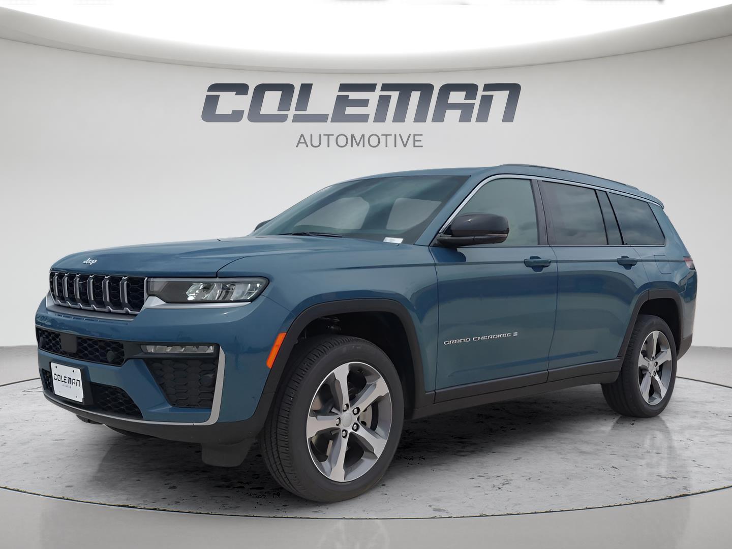 Gray (Steel Blue) 2026 Jeep Grand Cherokee L SUV / Crossover Four-Wheel Drive 8-Speed Automatic