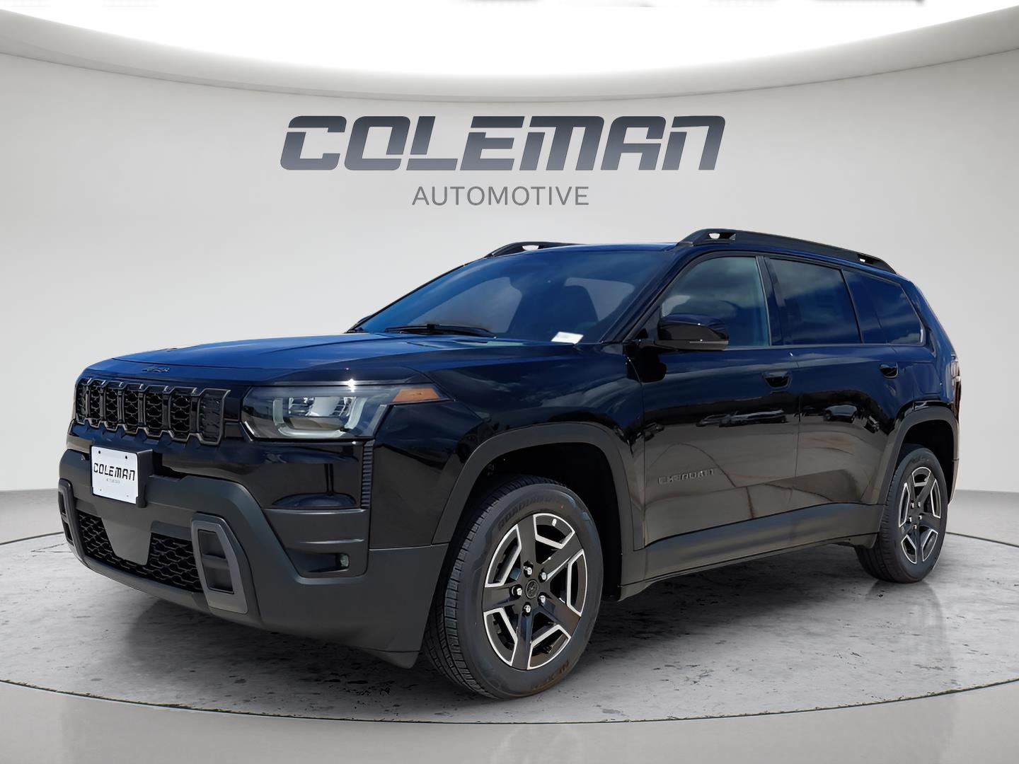 Diamond Black Crystal Pearlcoat 2026 Jeep Cherokee SUV / Crossover Four-Wheel Drive Automatic