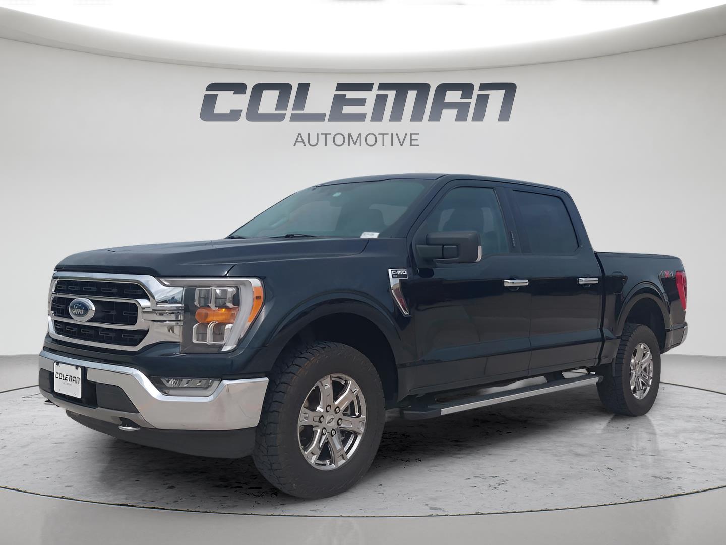 Antimatter Blue 2021 Ford F-150 Pickup Truck Four-Wheel Drive Automatic