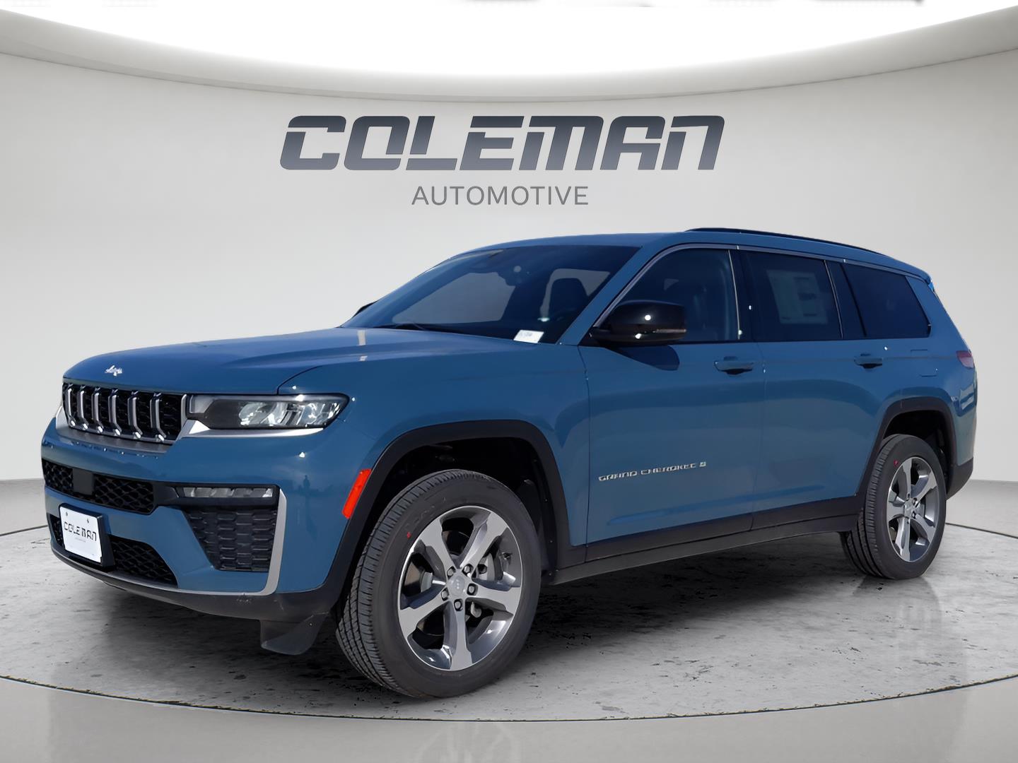 Gray (Steel Blue) 2026 Jeep Grand Cherokee L SUV / Crossover Four-Wheel Drive 8-Speed Automatic