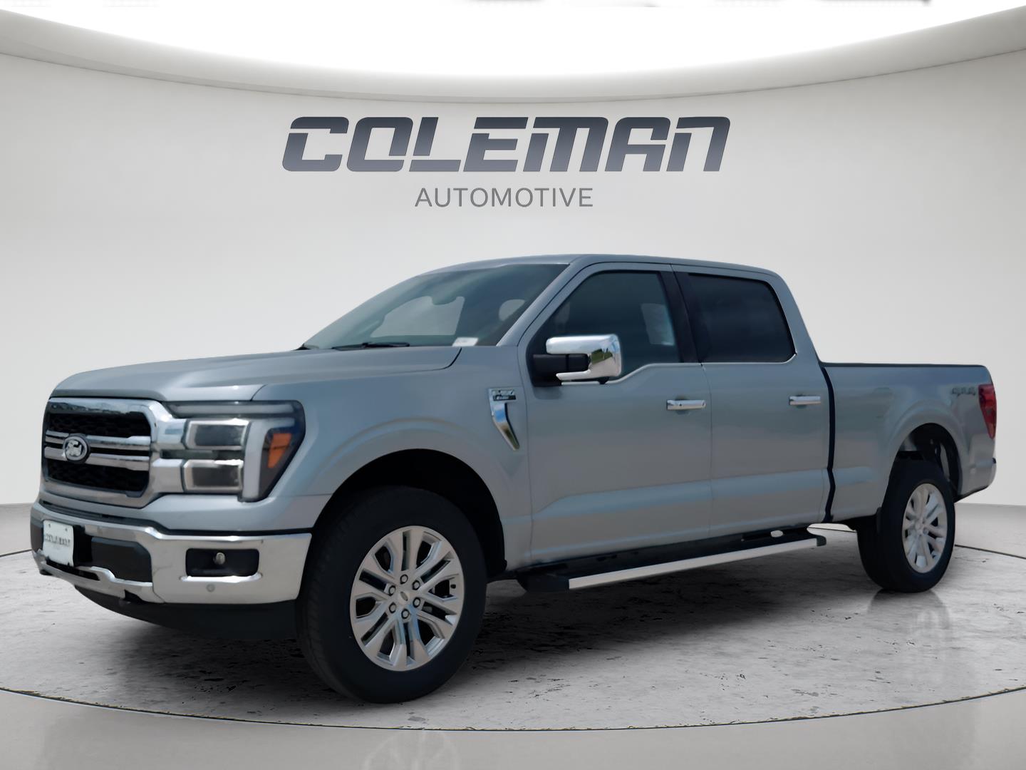 Iconic Silver 2026 Ford F-150 Pickup Truck Four-Wheel Drive Automatic