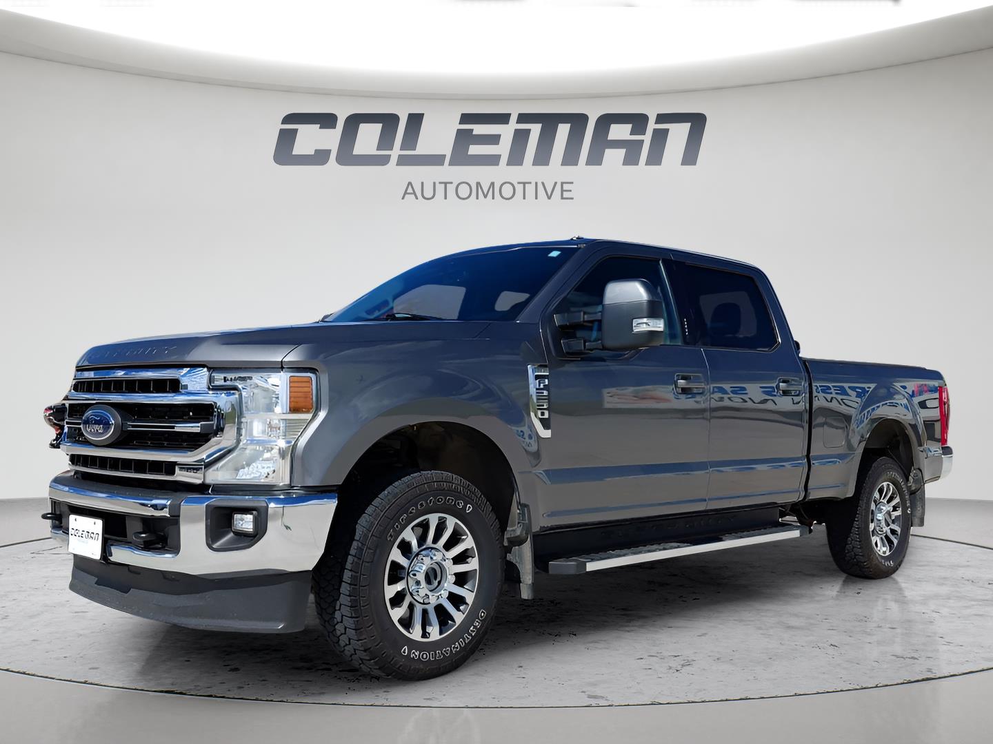 Carbonized Gray 2021 Ford F-250 Super Duty Pickup Truck Four-Wheel Drive 6-Speed Automatic