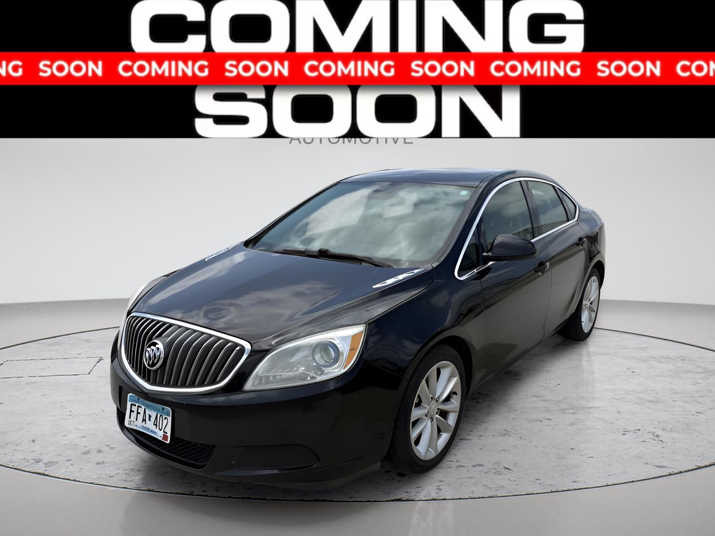 Black (Ebony Twilight Metallic) 2016 Buick Verano Sedan Front-Wheel Drive 6-Speed Automatic