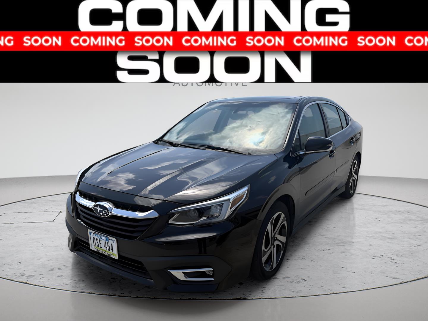 Crystal Black Silica 2022 Subaru Legacy Sedan All-Wheel Drive Continuously Variable Transmission