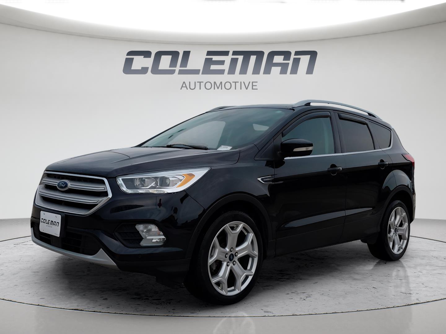 Agate Black 2019 Ford Escape SUV / Crossover All-Wheel Drive 6-Speed Automatic