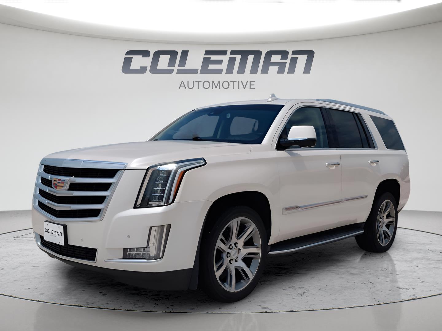 White Diamond Tricoat 2015 Cadillac Escalade SUV / Crossover Four-Wheel Drive 8-Speed Automatic