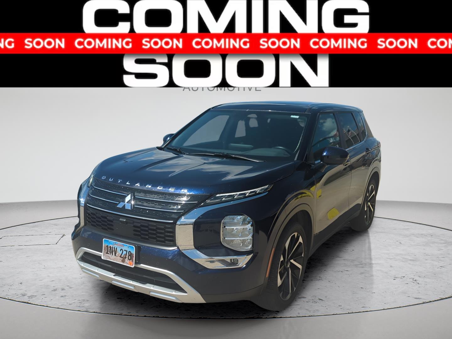 Cosmic Blue Metallic 2024 Mitsubishi Outlander SUV / Crossover All-Wheel Drive Continuously Variable Transmission