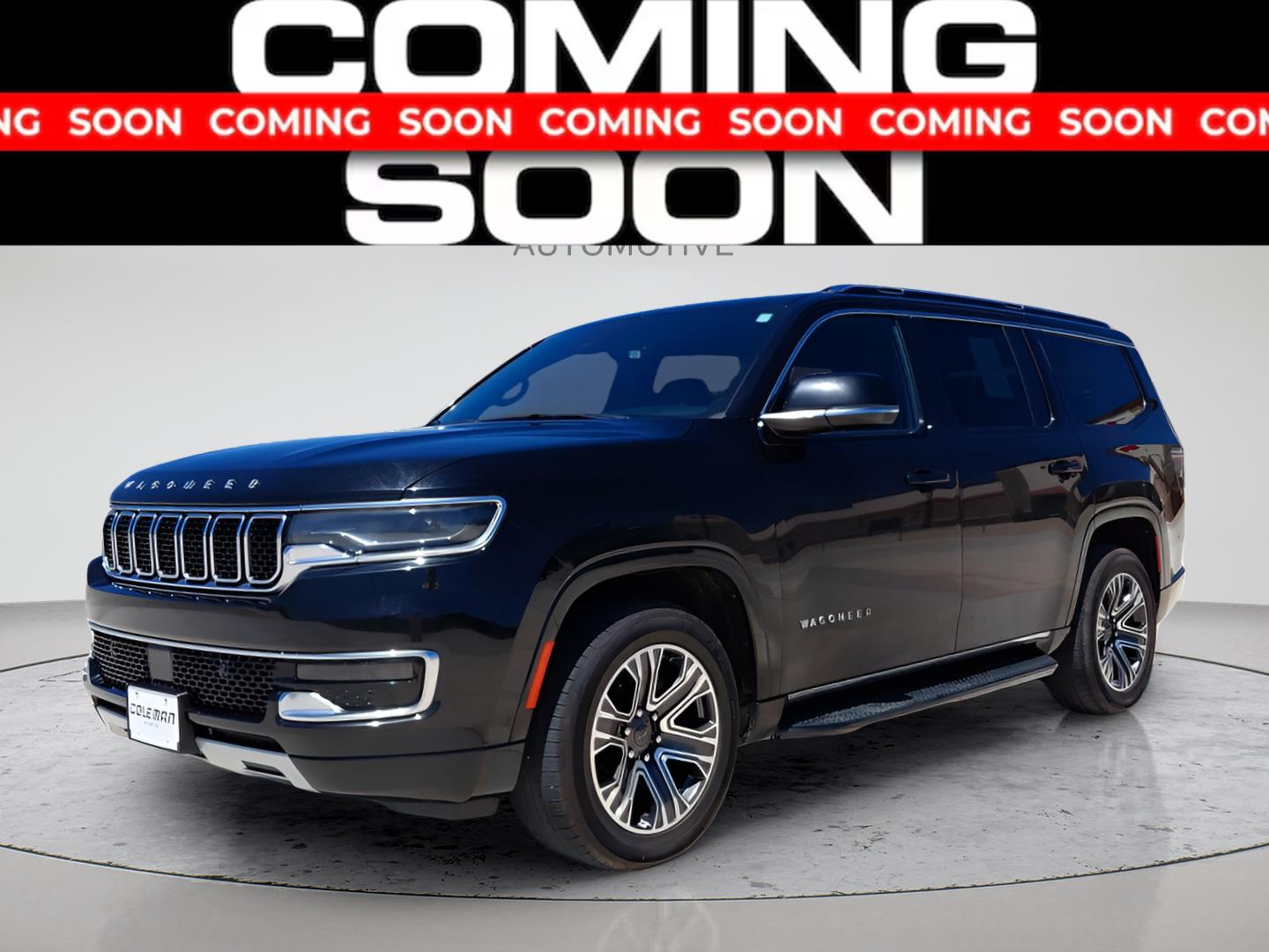 Diamond Black Crystal Pearl 2023 Jeep Wagoneer SUV / Crossover Four-Wheel Drive 8-Speed Automatic