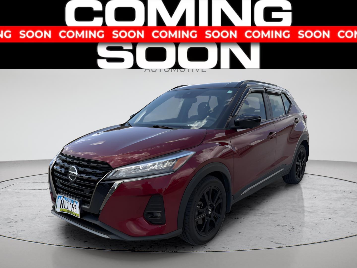 Red (Scarlet Ember/ Super Black) 2021 Nissan Kicks SUV / Crossover Front-Wheel Drive Continuously Variable Transmission