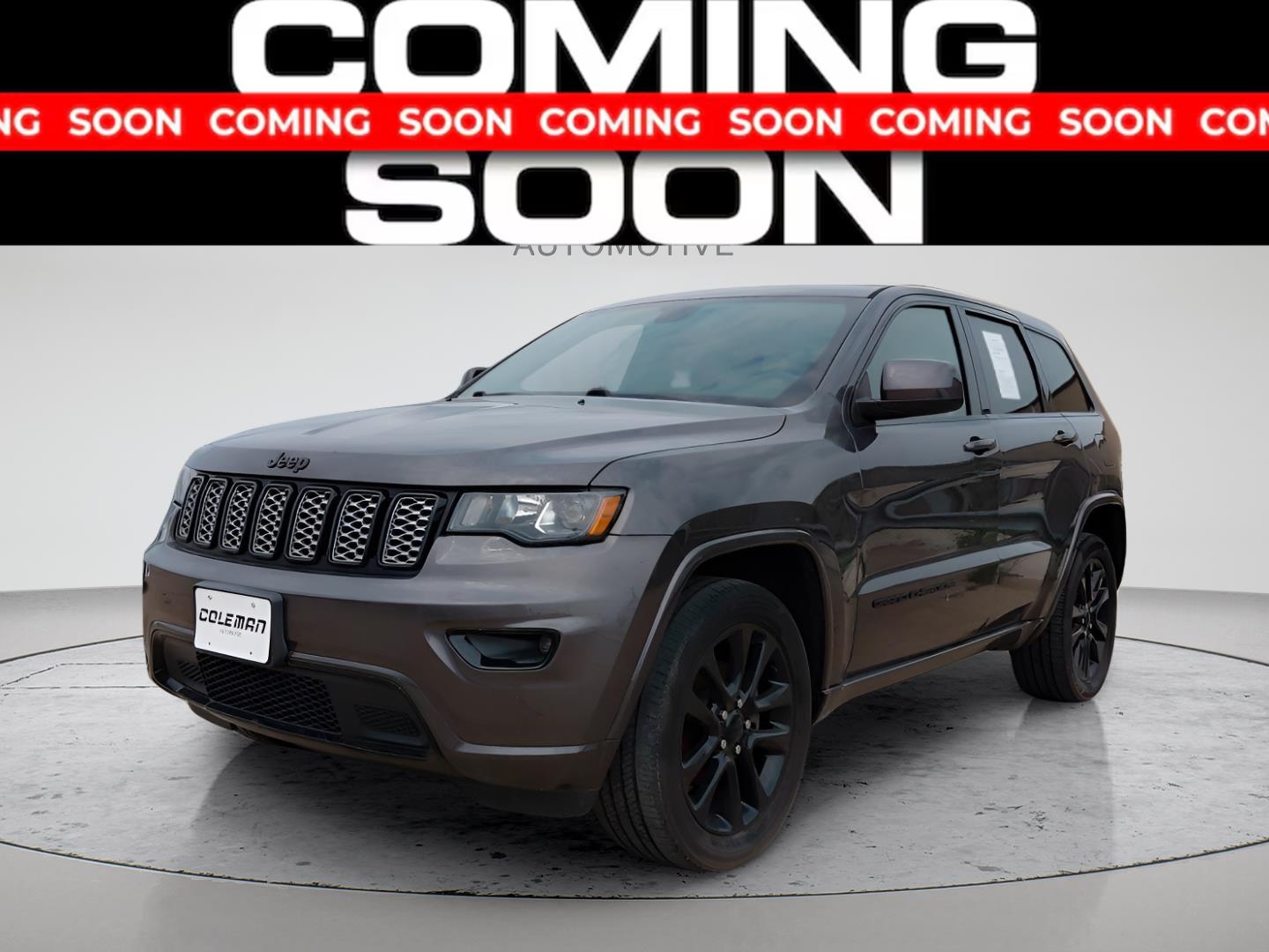 Gray (Granite Crystal Metallic Clearcoat) 2018 Jeep Grand Cherokee SUV / Crossover Four-Wheel Drive 8-Speed Automatic