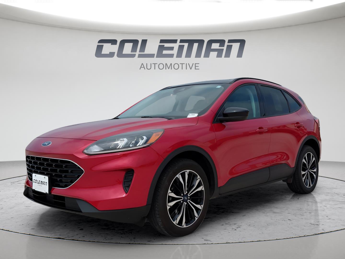 Rapid Red Metallic Tinted Clearcoat 2021 Ford Escape SUV / Crossover All-Wheel Drive 8-Speed Automatic