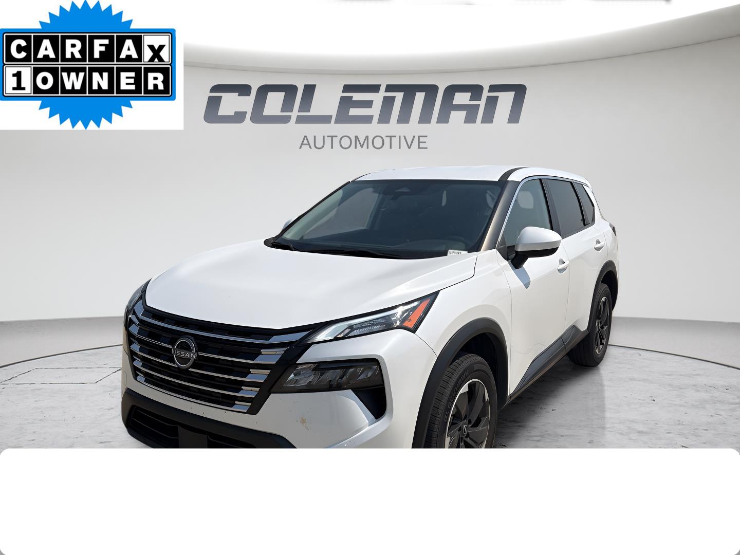 Everest White Pearl 2024 Nissan Rogue SUV / Crossover Front-Wheel Drive Continuously Variable Transmission