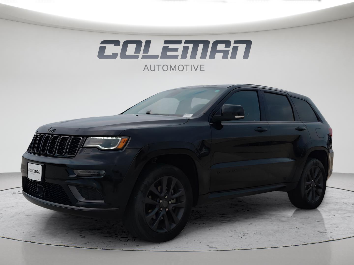 Diamond Black Crystal Pearlcoat 2018 Jeep Grand Cherokee SUV / Crossover Four-Wheel Drive 8-Speed Automatic