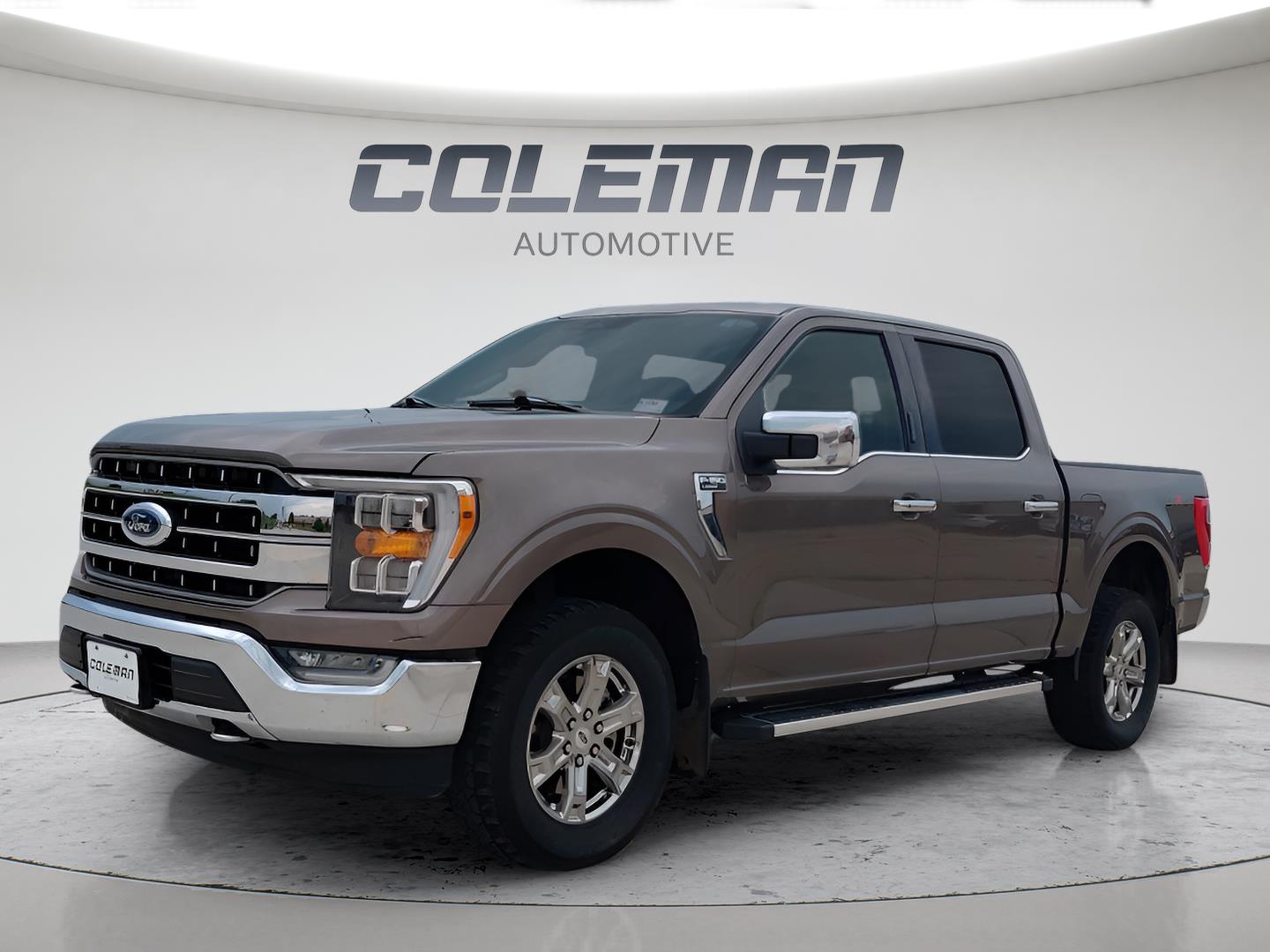 Stone Gray 2023 Ford F-150 Pickup Truck Four-Wheel Drive Automatic