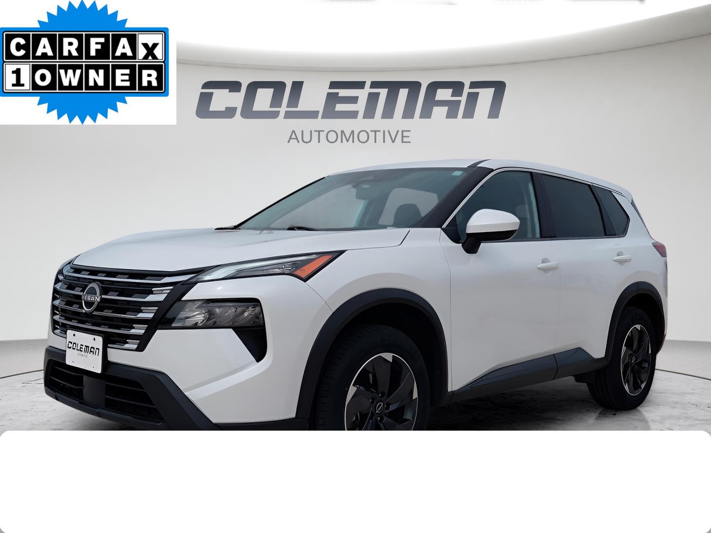 Everest White Pearl 2024 Nissan Rogue SUV / Crossover Front-Wheel Drive Continuously Variable Transmission