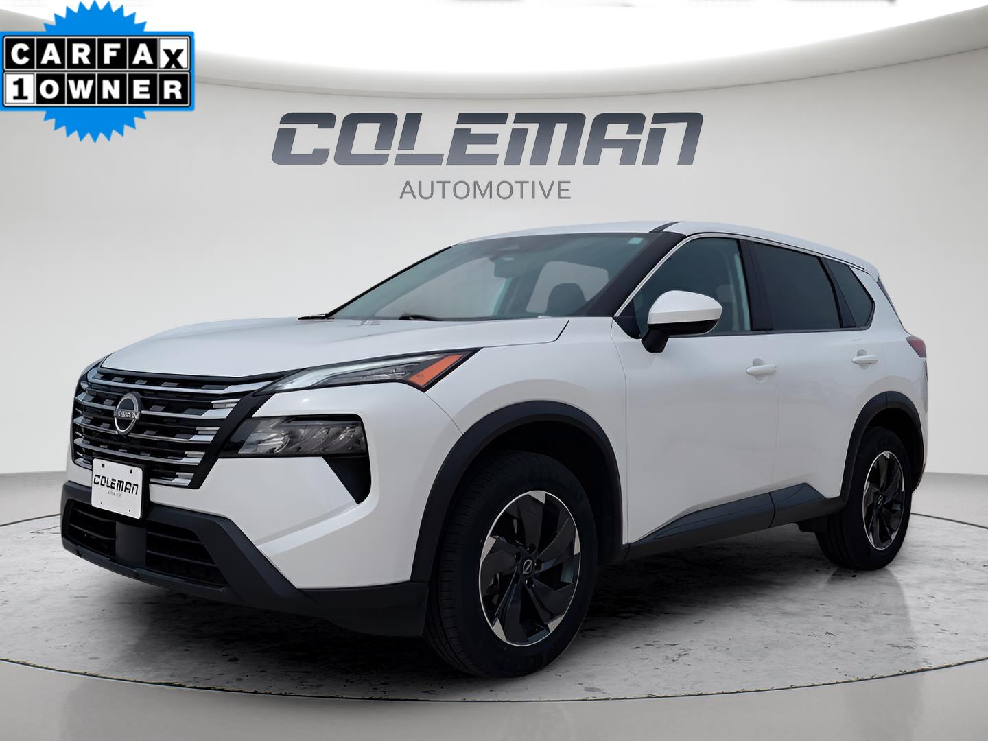 Everest White Pearl 2024 Nissan Rogue SUV / Crossover Front-Wheel Drive Continuously Variable Transmission