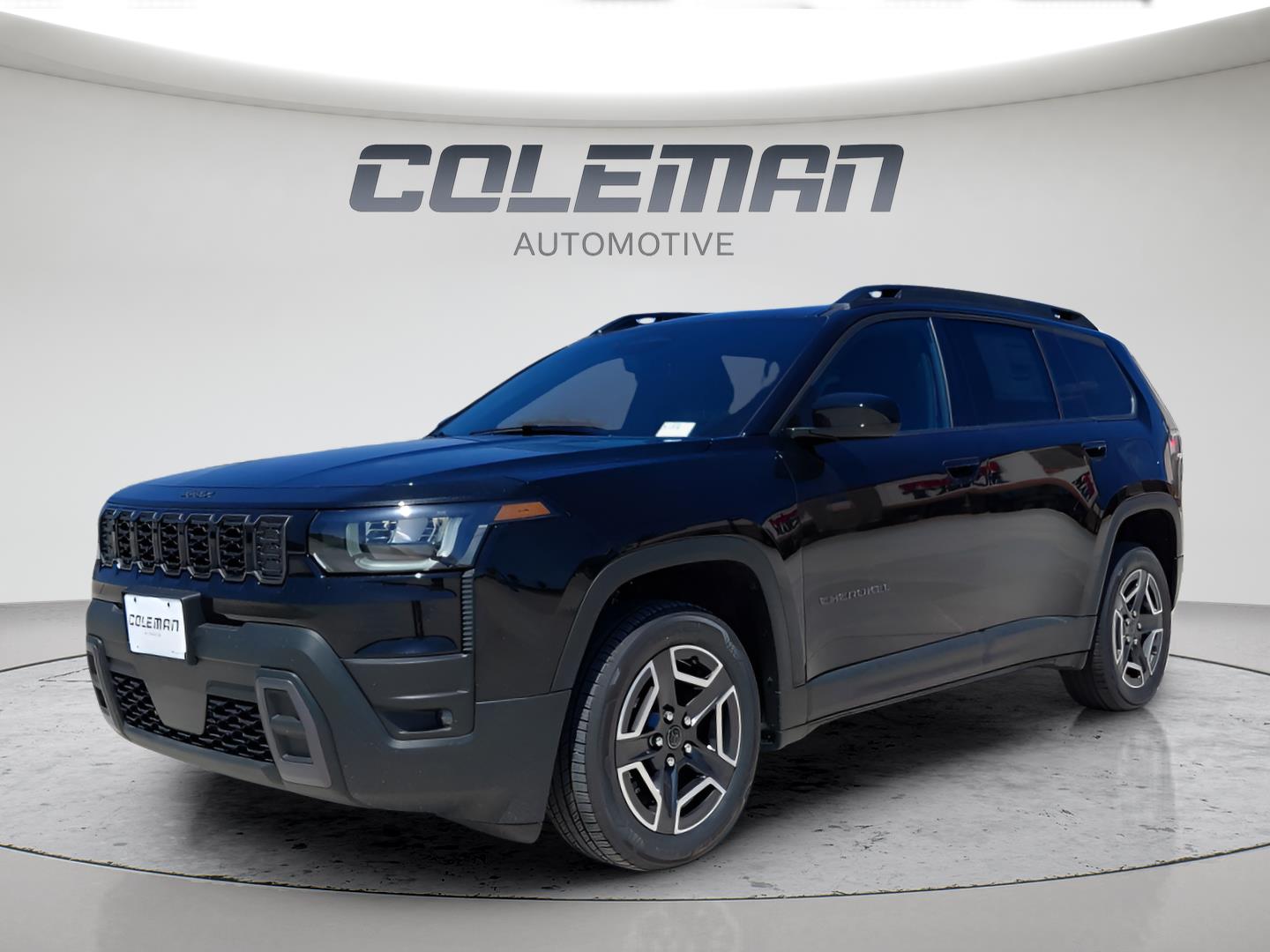 Diamond Black Crystal Pearlcoat 2026 Jeep Cherokee SUV / Crossover Four-Wheel Drive Automatic