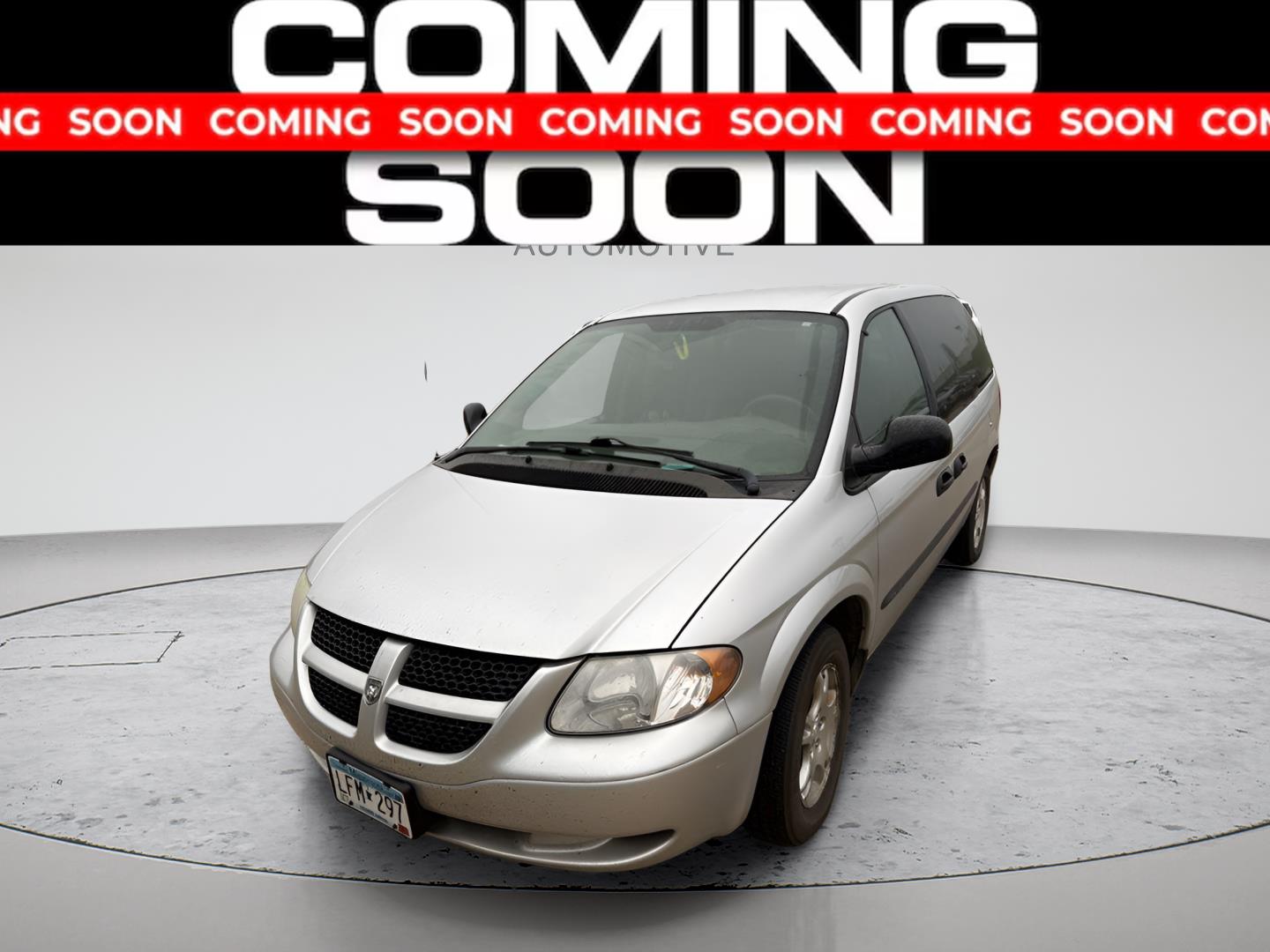 Silver 2003 Dodge Caravan Minivan Front-Wheel Drive 4-Speed Automatic Overdrive