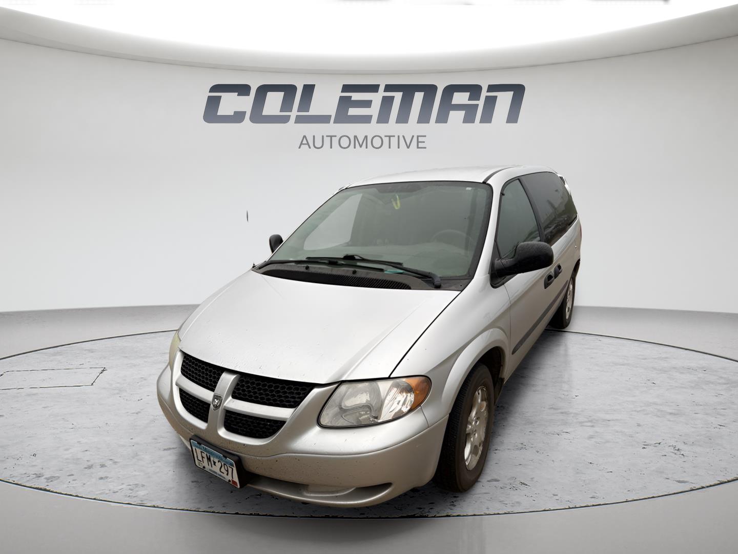 Silver 2003 Dodge Caravan Minivan Front-Wheel Drive 4-Speed Automatic Overdrive