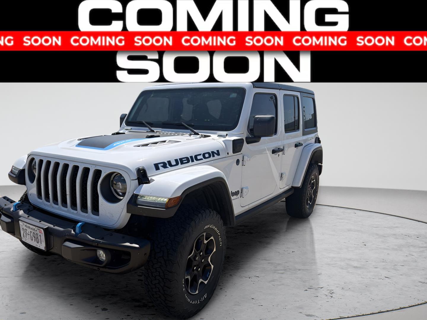 Bright White Clearcoat 2023 Jeep Wrangler 4xe SUV / Crossover Four-Wheel Drive 8-Speed Automatic