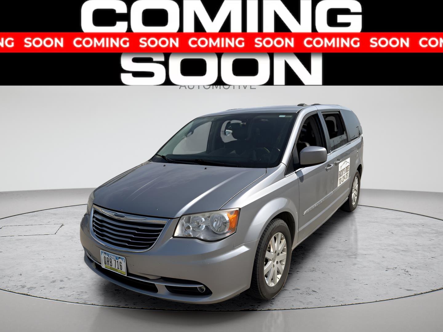 Billet Silver Metallic 2013 Chrysler Town & Country Minivan Front-Wheel Drive 6-Speed Automatic