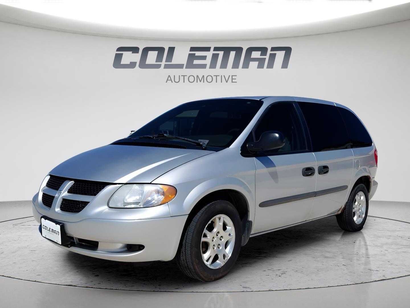 Silver 2003 Dodge Caravan Minivan Front-Wheel Drive 4-Speed Automatic Overdrive