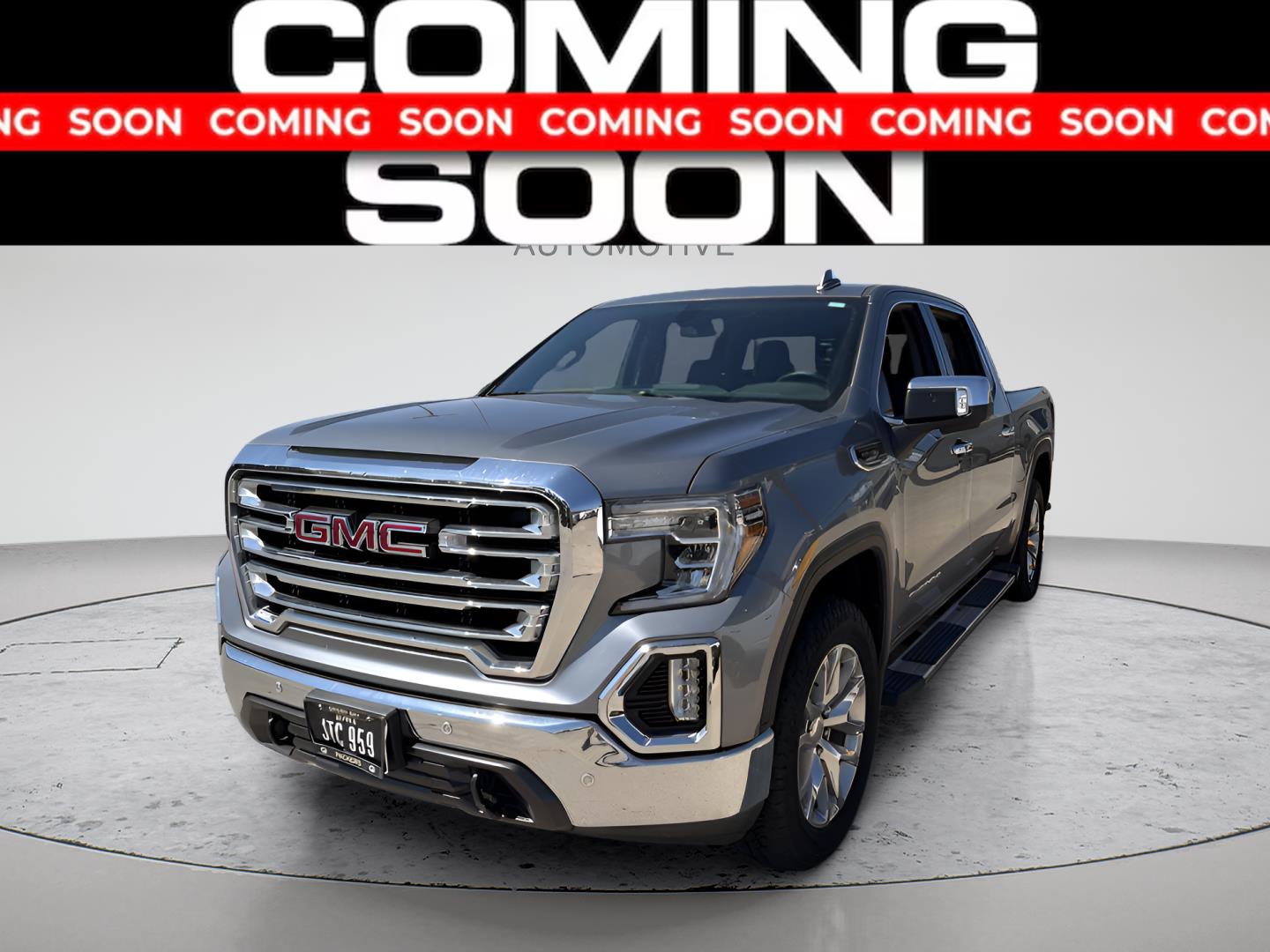 Gray (Satin Steel Metallic) 2019 GMC Sierra 1500 Pickup Truck Four-Wheel Drive 8-Speed Automatic