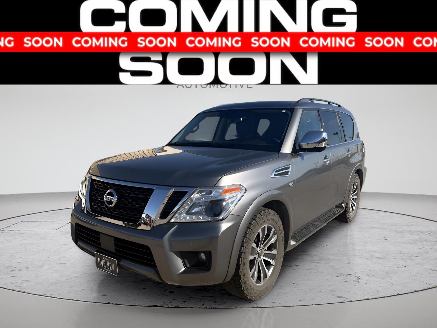 Gray (Gun Metallic) 2020 Nissan Armada SUV / Crossover Four-Wheel Drive Automatic