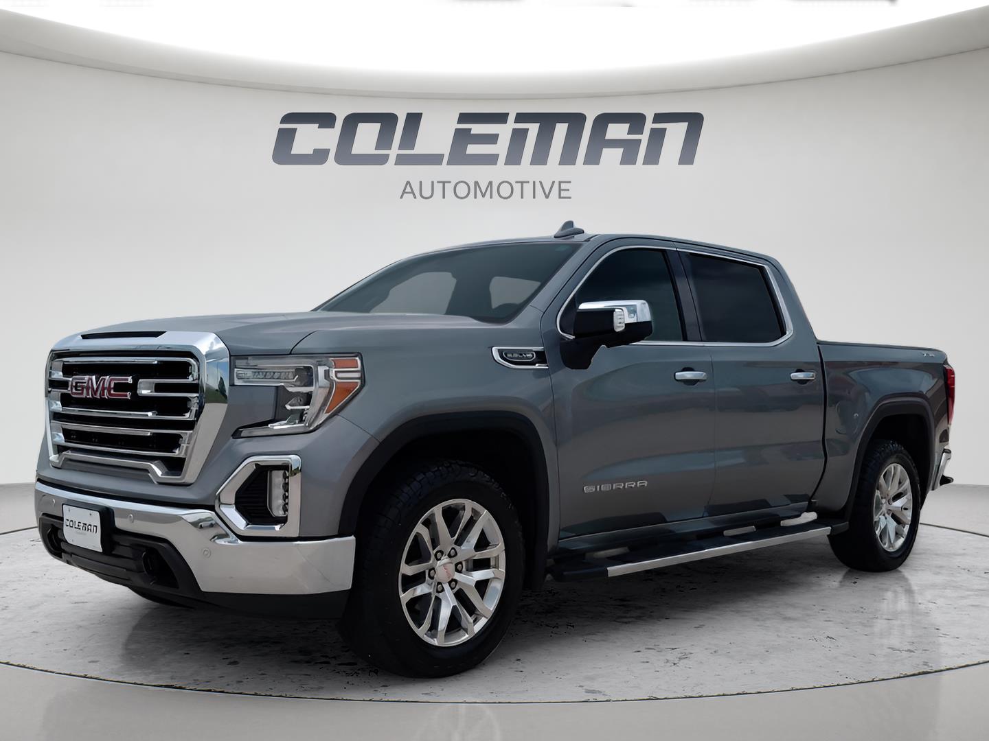 Gray (Satin Steel Metallic) 2019 GMC Sierra 1500 Pickup Truck Four-Wheel Drive 8-Speed Automatic