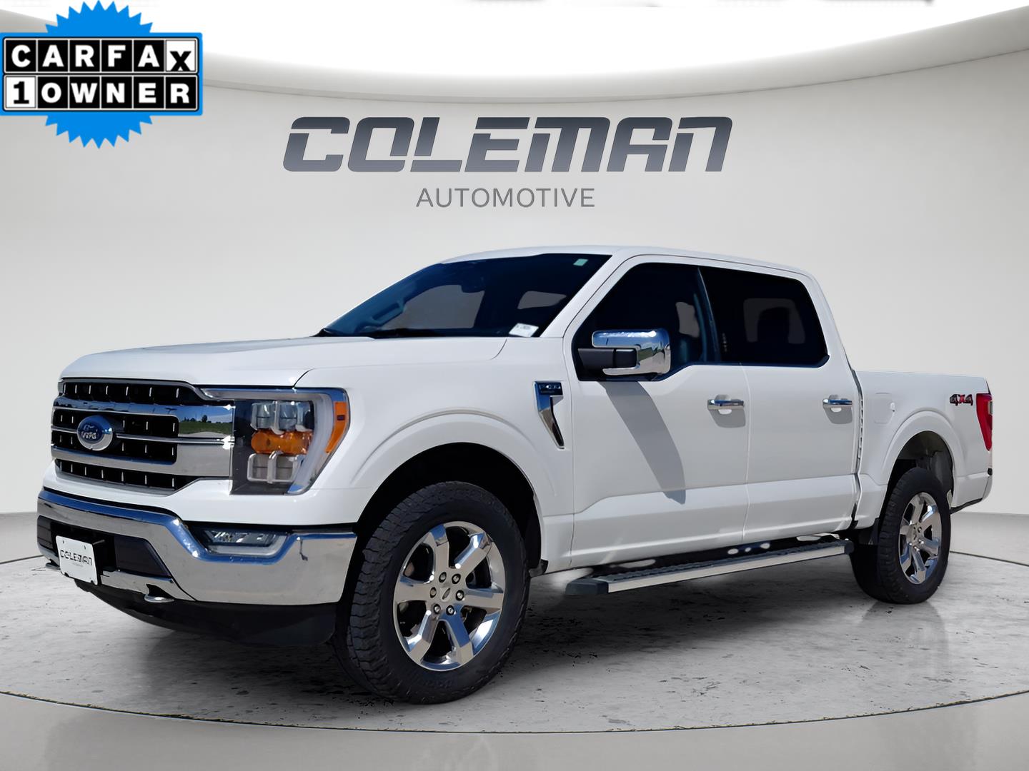 Star White Metallic Tri-Coat 2023 Ford F-150 Pickup Truck Four-Wheel Drive Automatic