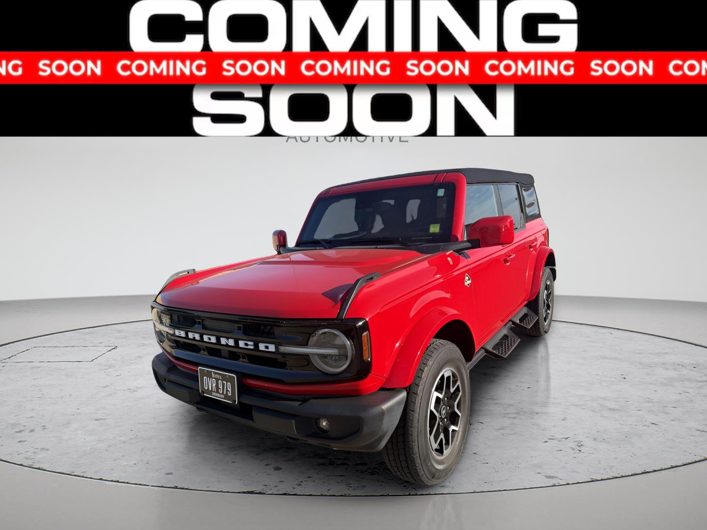 Race Red 2023 Ford Bronco SUV / Crossover Four-Wheel Drive Automatic