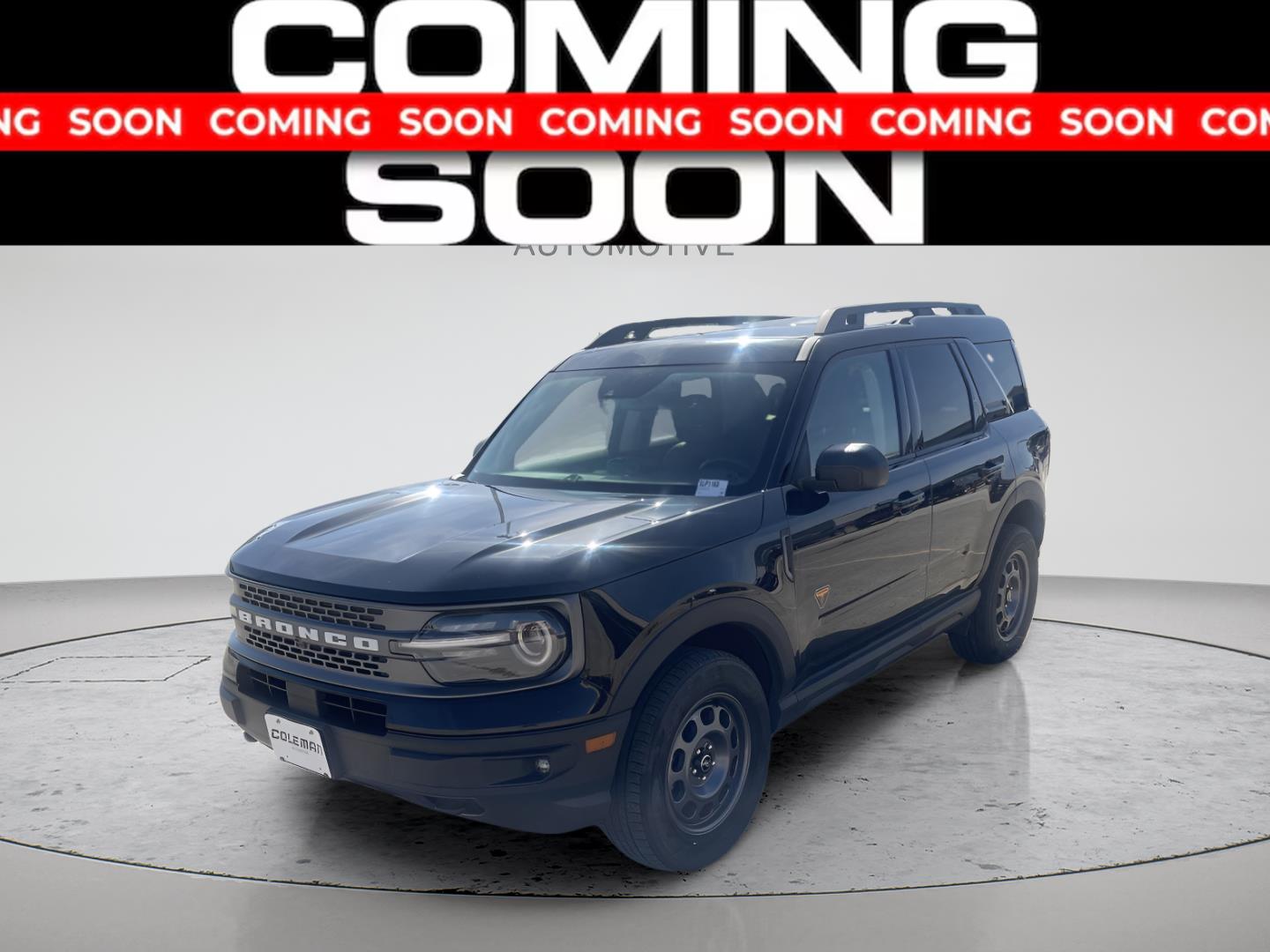 Shadow Black 2021 Ford Bronco Sport SUV / Crossover All-Wheel Drive 8-Speed Automatic