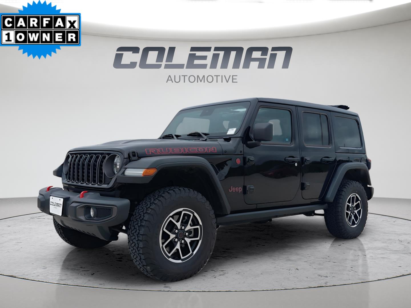 Black Clearcoat 2024 Jeep Wrangler SUV / Crossover Four-Wheel Drive 6-Speed Manual