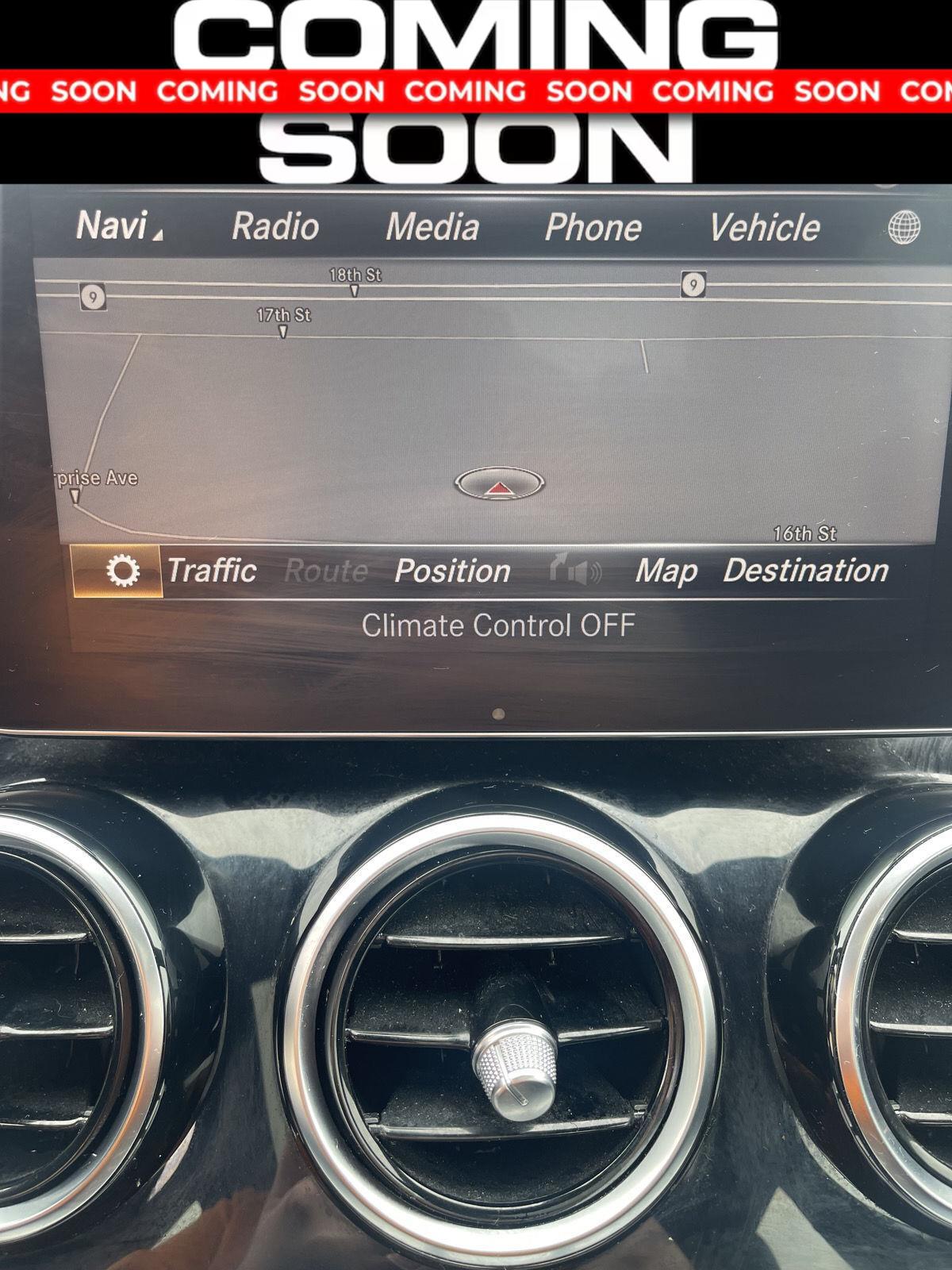 Black 2018 Mercedes-Benz C-Class Sedan Rear-Wheel Drive Automatic