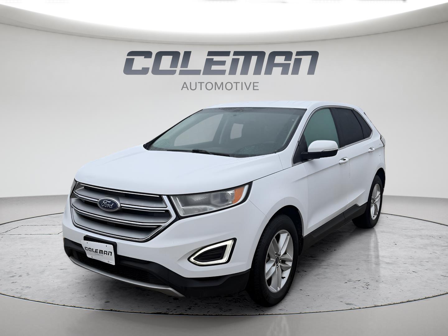 Oxford White 2017 Ford Edge SUV / Crossover Front-Wheel Drive 6-Speed Automatic