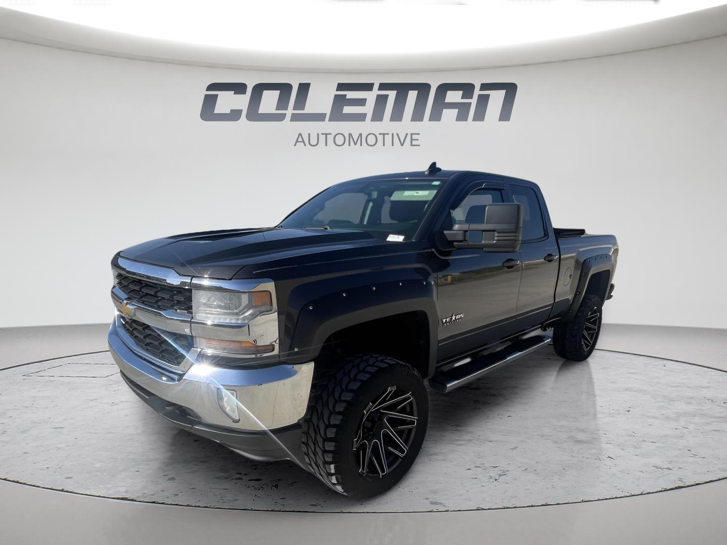 Black 2016 Chevrolet Silverado 1500 Pickup Truck Four-Wheel Drive 6-Speed Automatic