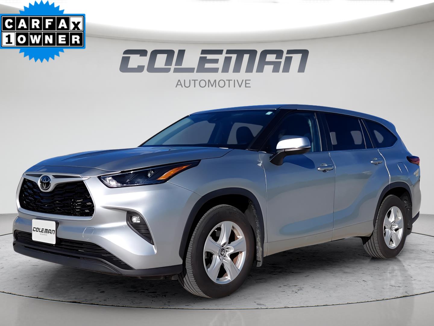 Celestial Silver Metallic 2024 Toyota Highlander SUV / Crossover All-Wheel Drive 8-Speed Automatic
