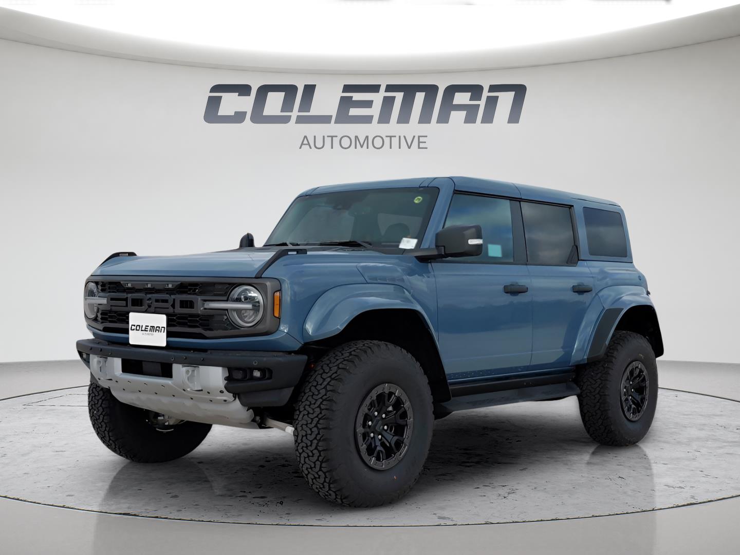 Blue (Azure Gray Metallic Tri-Coat) 2025 Ford Bronco Raptor SUV / Crossover Four-Wheel Drive Automatic