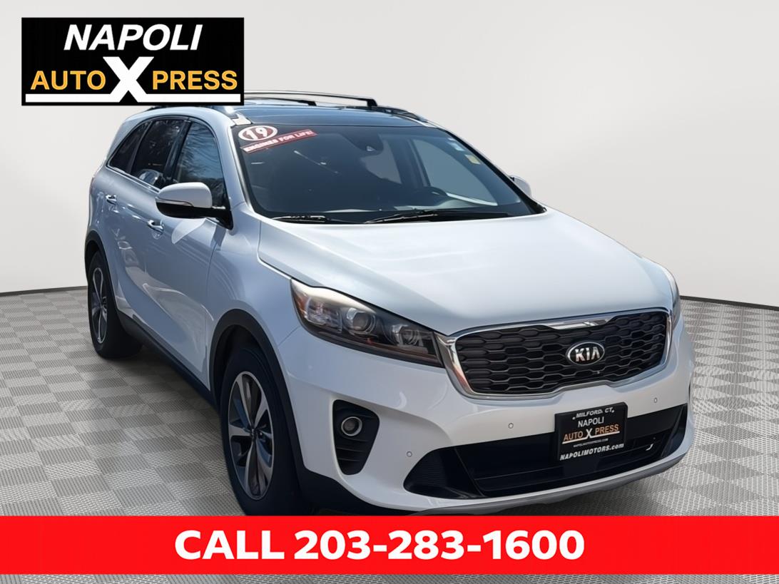 Snow White Pearl 2019 Kia Sorento SUV / Crossover 8-Speed Automatic