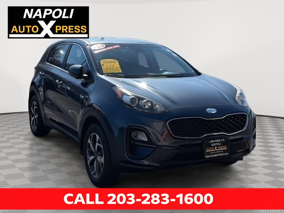 Pacific Blue 2020 Kia Sportage LX AWD SUV / Crossover All-Wheel Drive Automatic