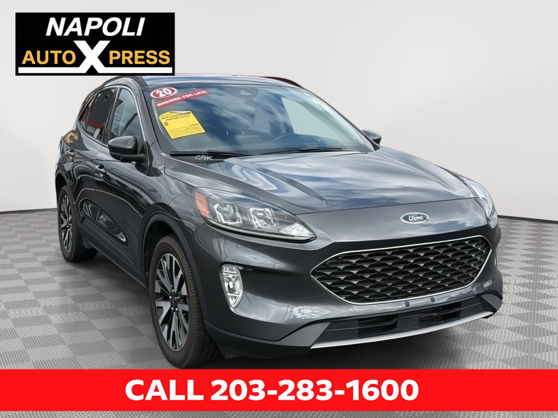 Gray (Magnetic Metallic) 2020 Ford Escape Titanium AWD SUV / Crossover All-Wheel Drive Automatic
