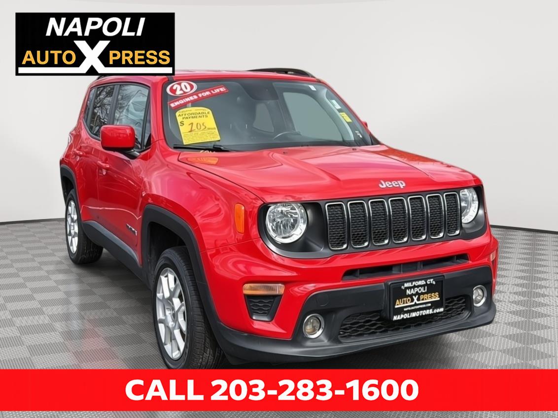 Colorado Red Clearcoat 2020 Jeep Renegade Latitude 4WD SUV / Crossover Four-Wheel Drive 9-Speed Automatic