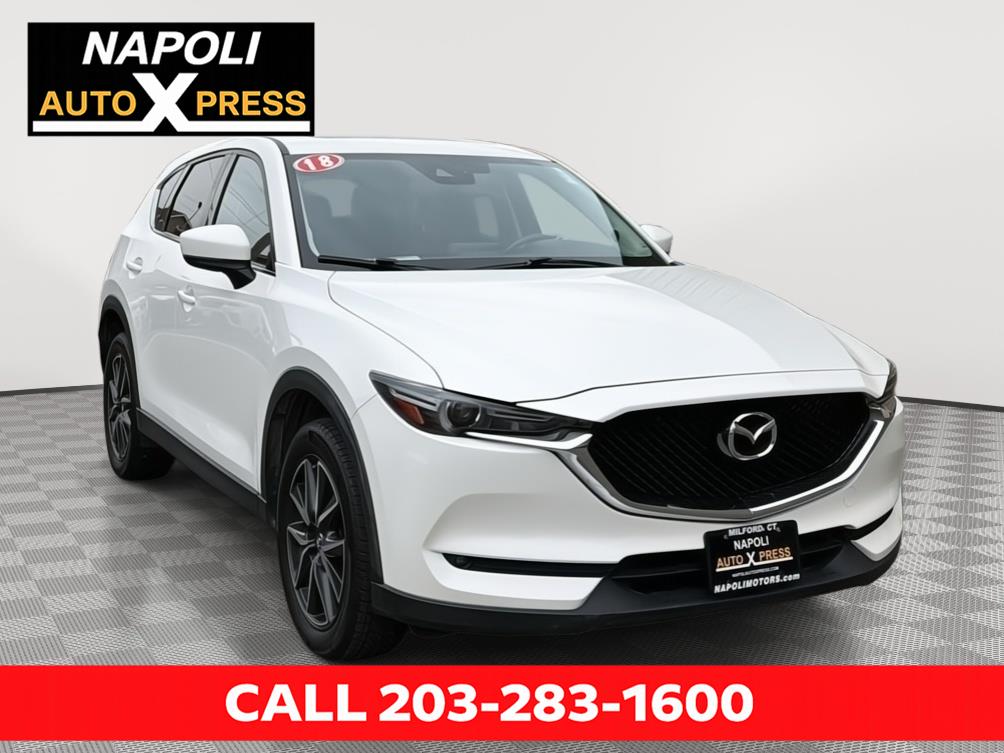 Snowflake White Pearl Mica 2018 Mazda CX-5 Grand Touring AWD SUV / Crossover All-Wheel Drive 6-Speed Automatic