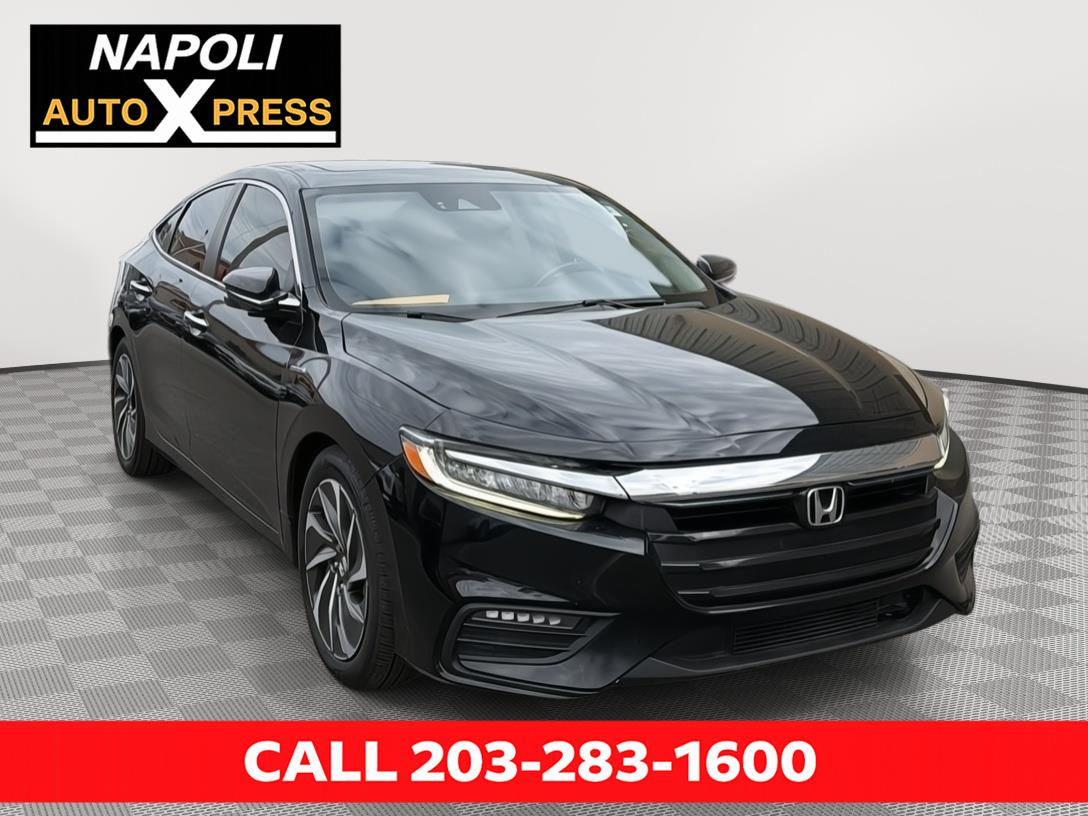 Crystal Black Pearl 2020 Honda Insight Touring Sedan FWD Sedan Front-Wheel Drive 1-Speed Dual Clutch