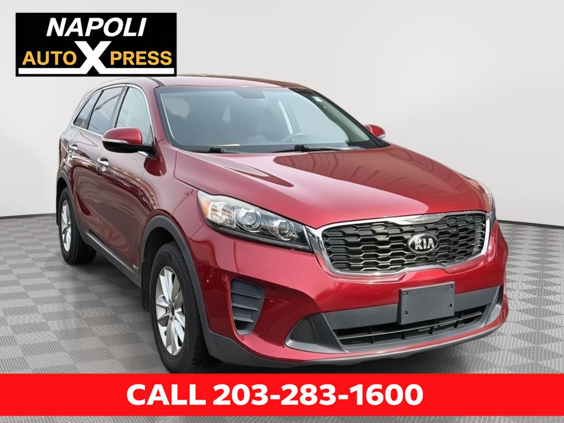Passion Red 2019 Kia Sorento LX AWD SUV / Crossover All-Wheel Drive 6-Speed Automatic